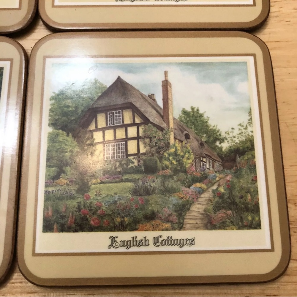 Vintage coaster set